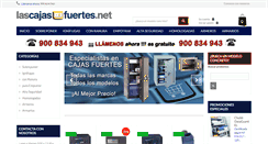 Desktop Screenshot of lascajasfuertes.net